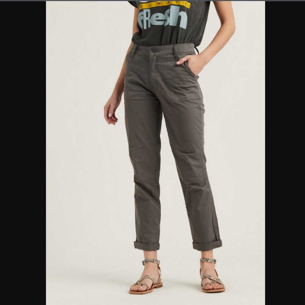 Lucky Brand Cargo Pants, Dark Gray, Sz 8 GUC